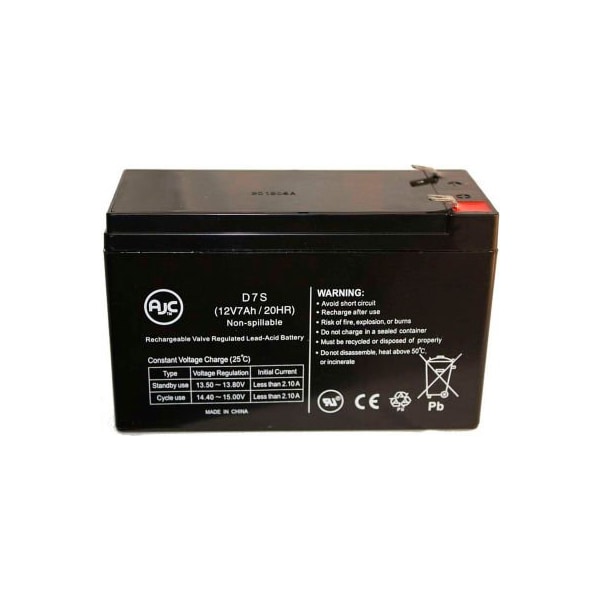 Battery Clerk AJC FIAMM FG20722 Sealed Lead Acid - AGM - VRLA Battery FG20722-Fiamm-12V-7Ah-SLA - main
